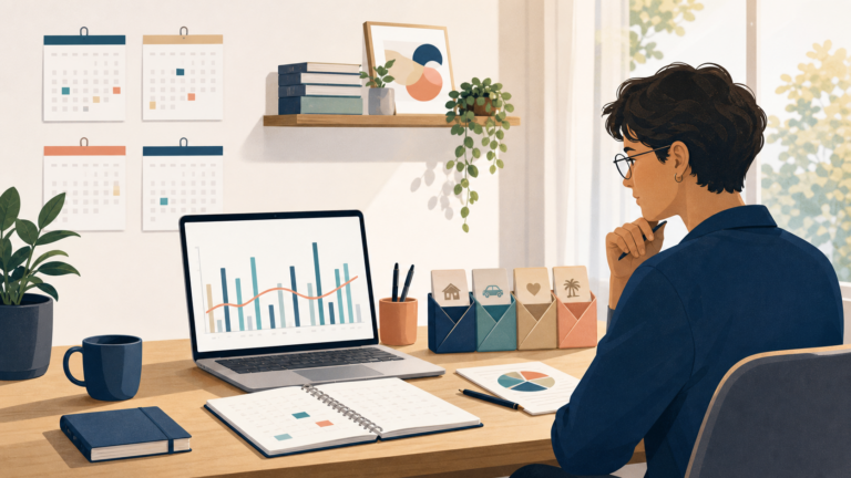 Freelance consultant un tableau de trésorerie pour anticiper des revenus irréguliers